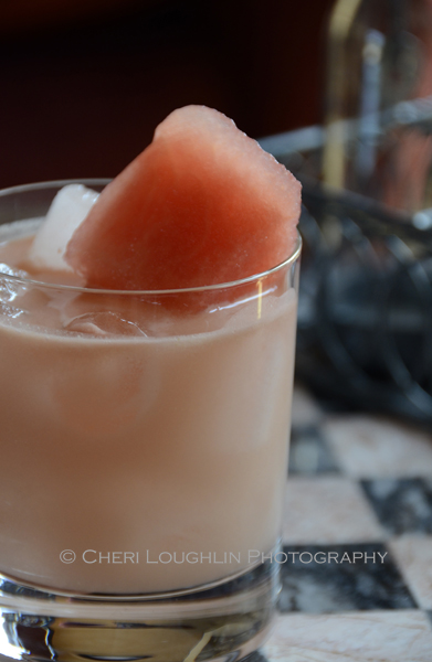 Watermelon Slush is a great summer sipper for kids and adults. This refreshing summer drink contains watermelon, ice and hint of sweetener of your choice blended to smooth perfection for sweet summer sipping. - photo by Mixologist Cheri Loughlin, The Intoxicologist