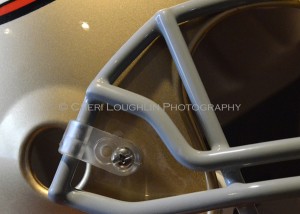 Football helmet - photo by Cheri Loughlin, The Intoxicologist of intoxicologist.net