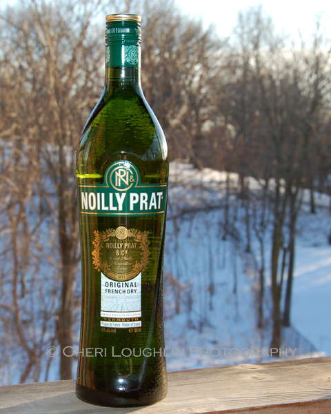 Noilly Prat Dry Vermouth {photo credit: Mixologist Cheri Loughlin, The Intoxicologist - www.intoxicologist.net}
