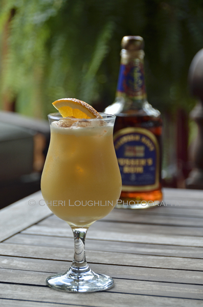 Pusser's Rum Painkiller Cocktail is made with Pusser's Rum, Pineapple Juice, Orange Juice, Cream of Coconut and a generous sprinkling of grated nutmeg. - photo by Mixologist Cheri Loughlin, The Intoxicologist
