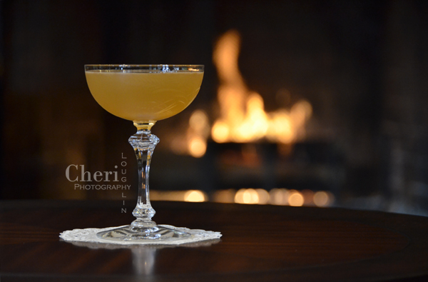 Apricot Bonfire Fall Cocktail takes the classic Daiquiri from summer to autumn by using dark rum and apricot flavors to warm the palate. {photo credit: Mixologist Cheri Loughlin, The Intoxicologist www.intoxicologist.net}