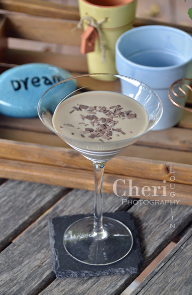 P.S. I Love You Creamy Cocktail Recipe is a decadently rich cocktail. It is a dessert lover’s dream come true. {photo credit: Mixologist Cheri Loughlin, The Intoxicologist www.intoxicologist.net}