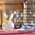 Happy Holidays from My Table to Yours - Frostbite Cocktail