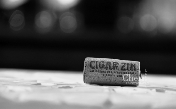 The Cigar Zin wine cork reminds me of a man cave with or without the smoking lounge.