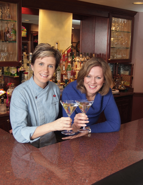 Bridget Albert with Mary Barranco - photo credit: Larry Fox