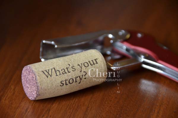 What's Your Story Wine Cork