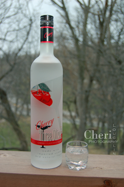 Three Olives Cherry Vodka review photo {photo credit Cheri Loughlin}