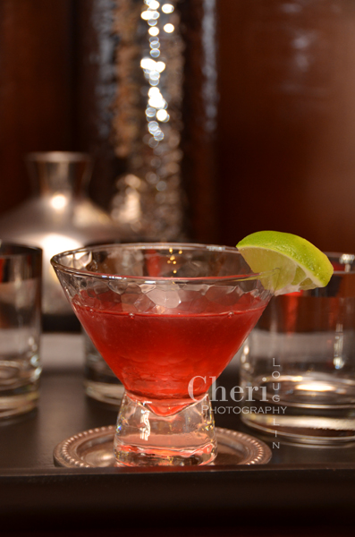 Low Calorie Tequila Peach Cosmopolitan