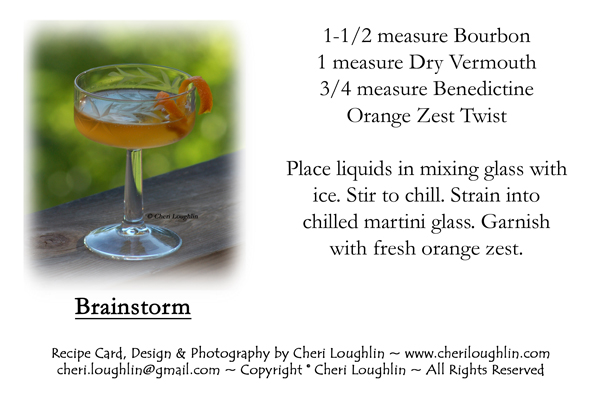 Brainstorm Recipe Card - Click on photo for larger size. Right click to print or save. Personal Use Only Please.