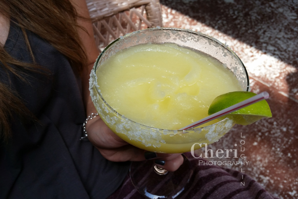 Frozen Virgin Margarita – recipe by Cheri Loughlin, The Intoxicologist 3 ounces Frozen Limeade 2 ounces Orange Juice 3/4 ounce Fresh Lime Juice 1 cup of Ice Salt & Lime Wedge