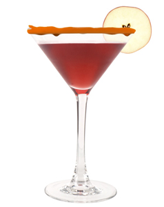 Chambord Candy Apple Martini