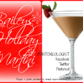 The Baileys Holiday Martini is as easy as one, two, three ingredients with optional fresh raspberry garnish.