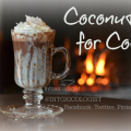 Coconuts for Cocoa has swirled marshmallow cream inside the glass. This brings lush creamy texture to the drink, giving it amazing dessert flavor quality. Dark rum and light coconut is reminiscent of vacation and relaxation. Think of it as a lightly flavored Mounds® candy bar.