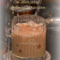 The Chocolate Almond low calorie cocktail has smooth nutty chocolate flavor with added warmth and hint of tequila spice for an estimated 113.5 calories.