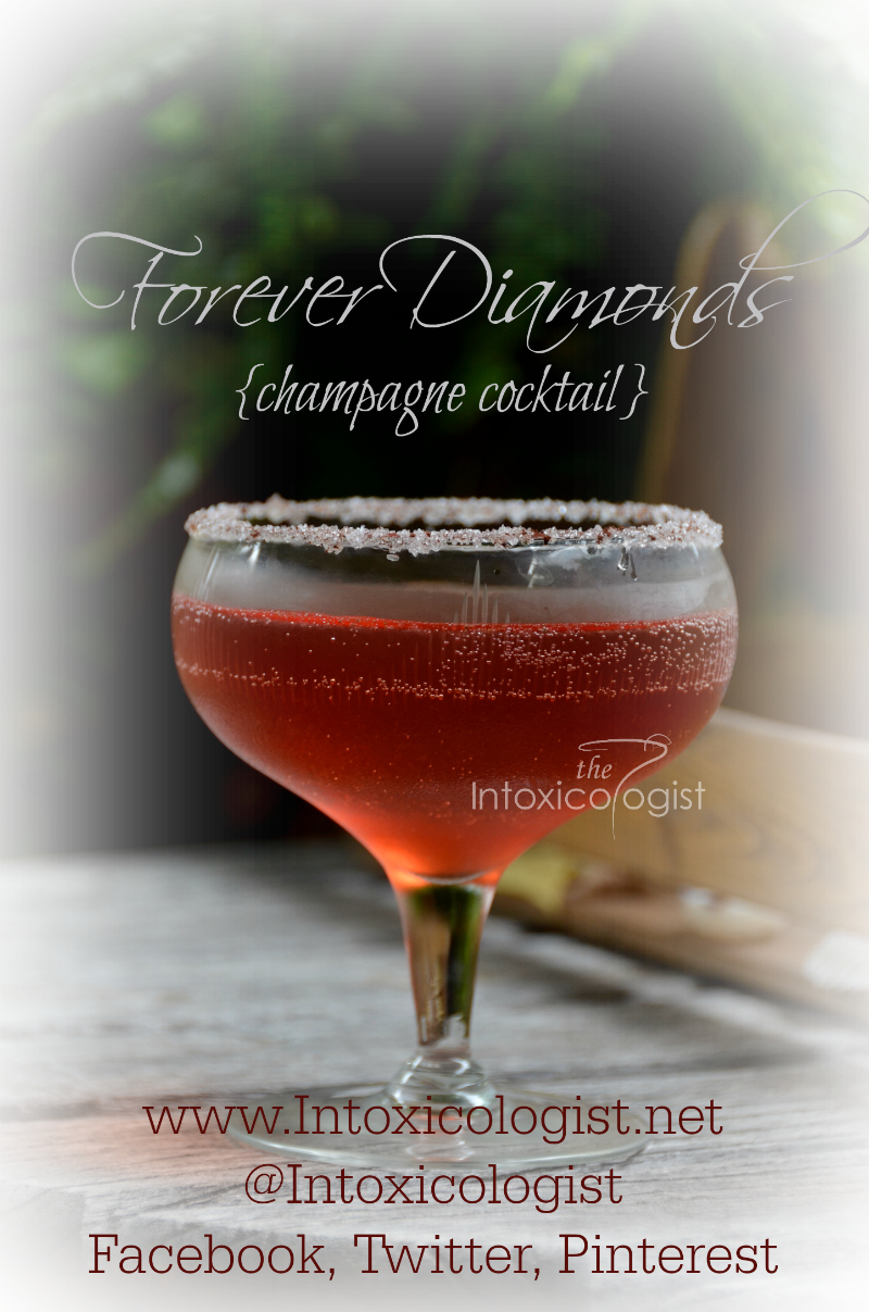 Forever Diamonds sparkles and shines. It’s also festive with winter seasonal flavors or cranberry, apple and spice. 