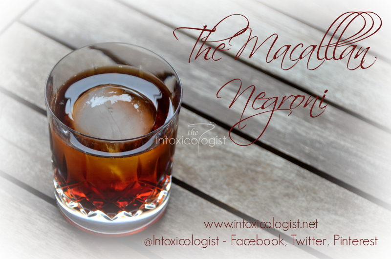 The Negroni is a favorite classic, but The Macallan Negroni uses old world port rather than vermouth and Cynar rather than Campari. 