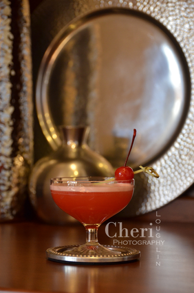 This cocktail uses maraschino cherry infused rum for lots of pucker up sweetness. The Maraschino Cherry Sour is sweet and sour with beautiful foam top.