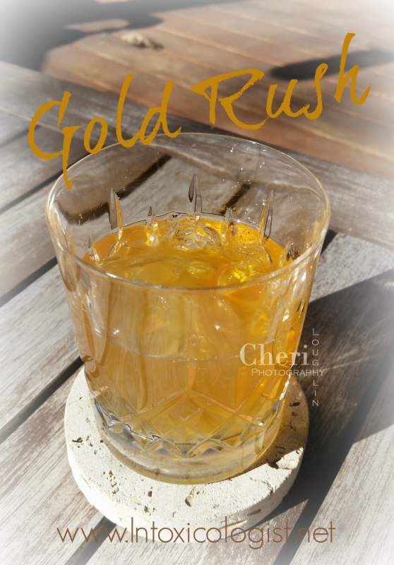 Gold Rush Cocktail - Shake Drink Repeat