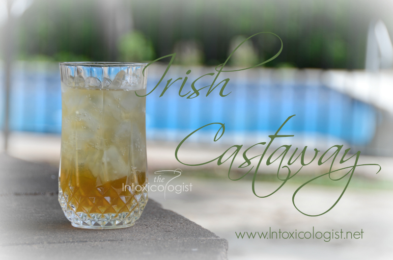 Irish Castaway - Spiced rum and Irish whiskey combine to give this drink deep, lush flavor with subtle spice. Vanilla is prevalent lending to a rich feel as the drink rolls over the tongue. 
