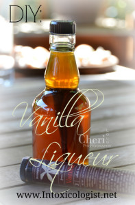 DIY Vanilla Liqueur - www.intoxicologist.net