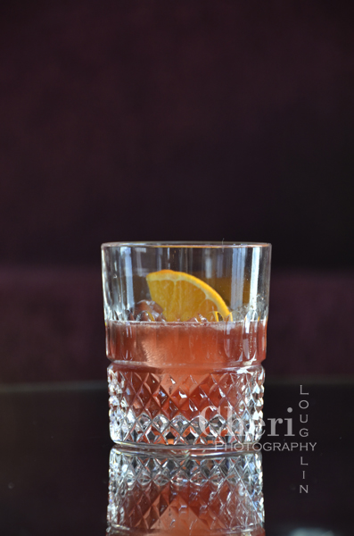 Cherry Vanilla Rum Old Fashioned with cherry vanilla infused rum. Easy and delicious!