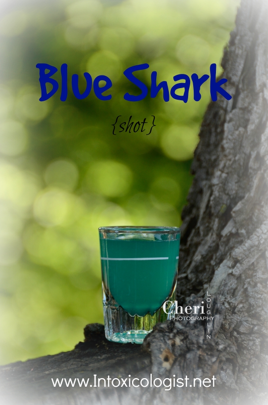 Blue Shark - 1 of 4 easy tequila drinks for National Tequila Day, July 24