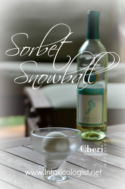 Sorbet Snowball hits the spot as an adult cooling summertime treat. It’s super easy to make with two ingredients; lemon sorbet and chilled moscato wine. 