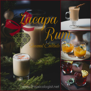 Zacapa Rum Seasonal Drinks: Guatemalan Coffee Cooler, Zacapa Nog, Vines & Leaves Punch, Sherry Merry Punch