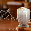 Comfy Cocoa is perfect for easy going weekend mornings. It serves approximately 8 people. If you’d like a cozier Comfy Cocoa, add an ounce of brandy, bourbon or dark rum to individual glasses.