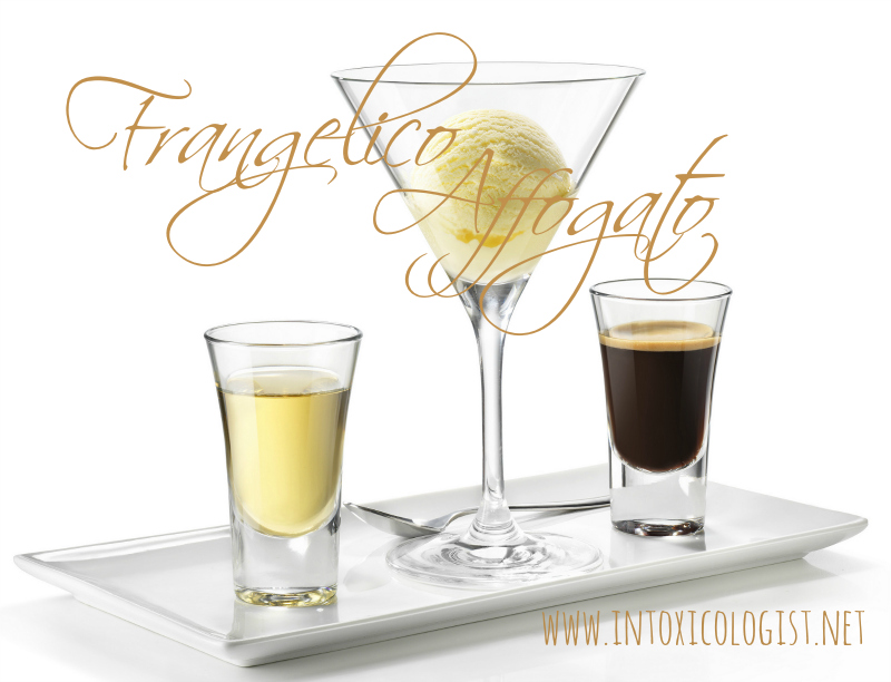 The Frangelico Affogato ice cream dessert is not only elegant, but delicious. Only three ingredients and you're ready for dessert.