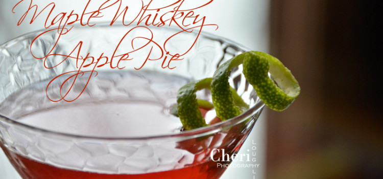 Maple Whiskey Apple Pie: Crown Royal Maple, Apple Spice Ginger Liqueur, Butterscotch Schnapps and Cranberry Juice. Easily converts to party pitcher size.