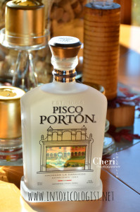 Pisco Portón is a clear, Peruvian spirit made from grapes. Pisco is also the national spirit of Peru. Pisco Portón displays beautifully in a tasting glass. The aroma contains hints of spice such as nutmeg. Notes of sweetness, floral, grass and juicy peach play over the nose.