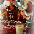 Maker's 46 #GetCozyCocktail Eggnog Challenge. This eggnog is rich and creamy with gentle spice flavor. It’s eggy enough to carry the feel of eggnog, without being overbearing. It is full of rich pumpkin spice, but not actual pumpkin.