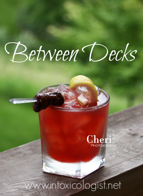 Keeping Tasty Cocktail Simple: Between Decks is full of fresh juice flavor paired with gin.