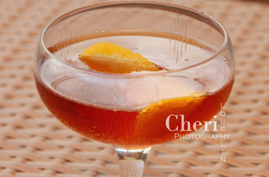 The Hanky Panky classic cocktail is sometimes referred to as a variation of a Sweet Martini which uses a 3:1 ration of gin and sweet vermouth with orange bitters. The Hanky Panky includes Fernet Branca for a lightly bittersweet concoction.