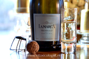 LamarcA Prosecco is crisp and fruity on the nose. There are hints of green apple such as tart Granny Smith and citrus notes. It is a mouthwatering dry sparkling wine; not too sweet.