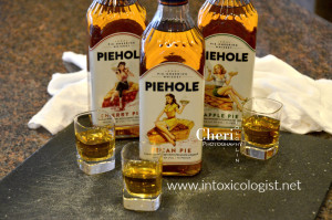 Piehole Whiskey recreates the flavors of popular pies in liquid form with the flavors of pecan pie, cherry pie and apple pie and some pretty awesome pin-up artwork on the label.