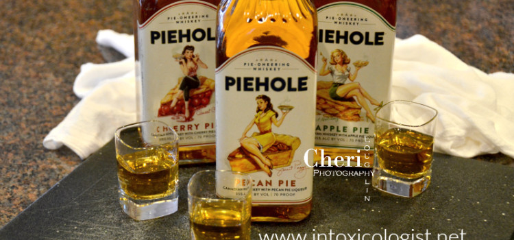 Piehole Whiskey recreates the flavors of popular pies in liquid form with the flavors of pecan pie, cherry pie and apple pie and some pretty awesome pin-up artwork on the label.