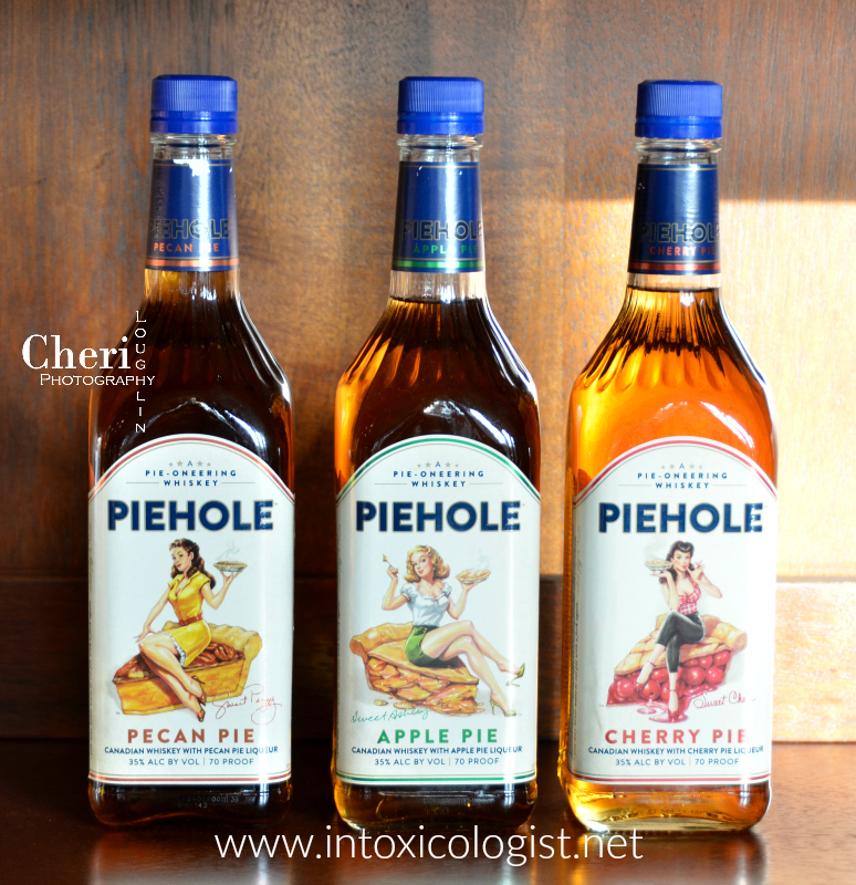 Piehole Whiskey recreates the flavors of popular pies in liquid form with the flavors of pecan pie, cherry pie and apple pie and some pretty awesome pin-up artwork on the label.