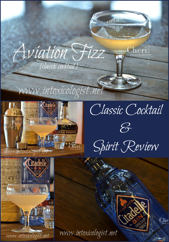 The Aviation Fizz was popularized in the 1920s. This classic cocktail is a variation of the Aviation cocktail. Both are 3 to 4 ingredient cocktails.