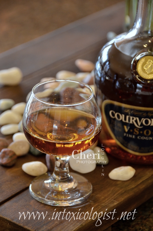 Review: Courvoisier Cognac VSOP contains nutty chocolate and coffee flavors. There are delicious dried flavors with a little vanilla in the finish.