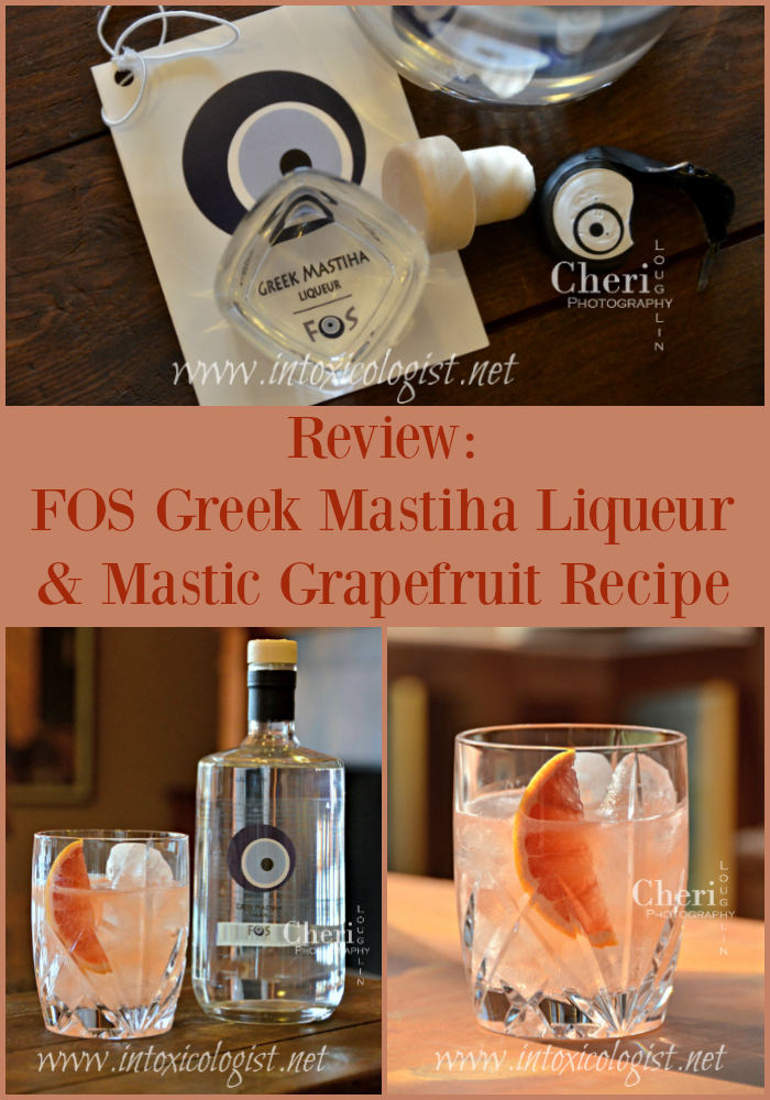 FOS Greek Mastiha Liqueur is made from the “tears” of the Mastiha tree only found in Greece. Try it chilled or in the Mastic Grapefruit recipe with Aperol.