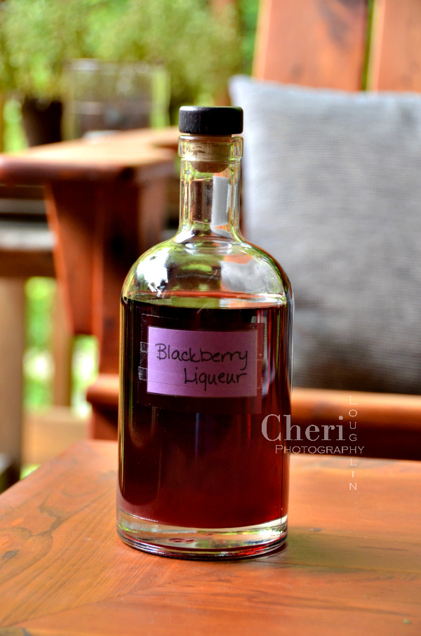 Diy Homemade Blackberry Liqueur The