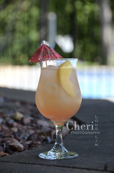 Cotton Candy Cocktail with Moscato Wine, Passion Fruit Fusion Liqueur and Pineapple Juice. {recipe and photo credit: Mixologist Cheri Loughlin, The Intoxicologist www.intoxicologist.net}