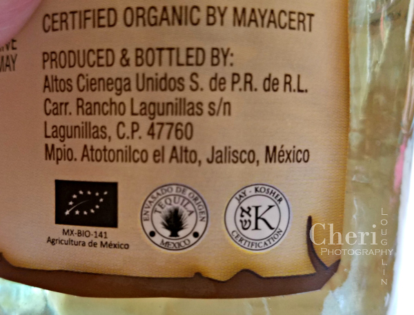 El Consuelo Tequila Reposado is certified organic and kosher. It is creamy smooth with light grassy sweetness.