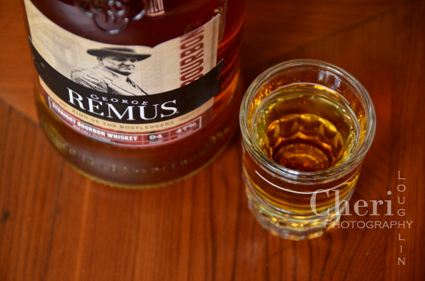 George Remus Bourbon is a high-rye blend whiskey, aged for a minimum of four years in American White Oak barrels. The name is inspired by George Remus, dubbed the “King of the Bootleggers.”