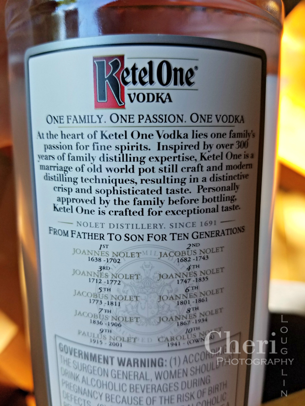 Ketel One Vodka is crisp, clean, smooth and affordable. It's an excellent choice for vodka martinis or the Legend cocktail with cherry brandy, blackberry liqueur and pomegranate juice.