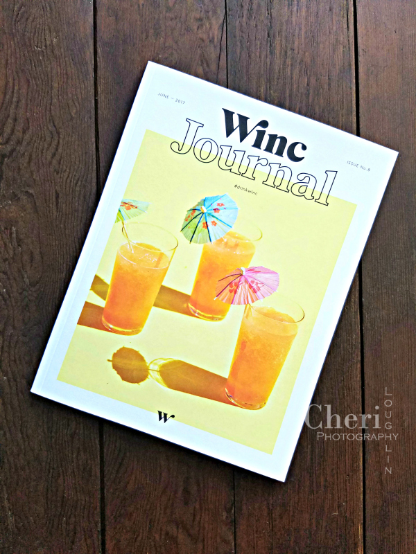 Winc.com monthly wine journal