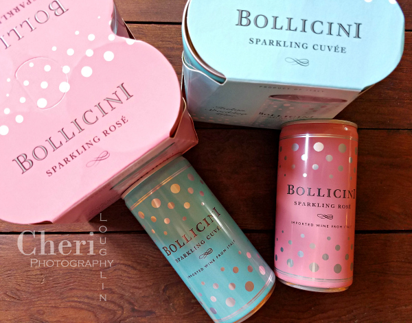 Bollicini Sparkling Cuvee and Rosé in cans are transportable, recyclable, and super tasty. Perfect single size portions for any outdoor activity.