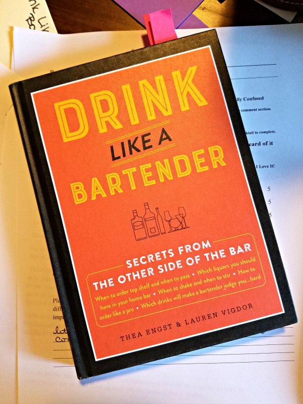 Drink Like A Bartender: Secrets from the Other Side of the Bar by Thea Engst and Lauren Vigdor - book review